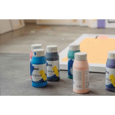 KREUL Triton 17064 - peinture acrylique - 750ml - rose fluorescent solo goya 17063