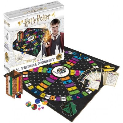 WINNING MOVES Trivial Pursuit Harry Potter Board Game - Blanc - Version Espagnol