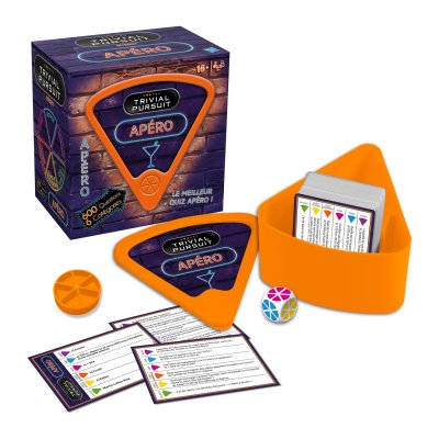 WINNING MOVES TRIVIAL PURSUIT Voyage ap&eacute;ro - Jeu de soci&eacute;t&eacute; - 