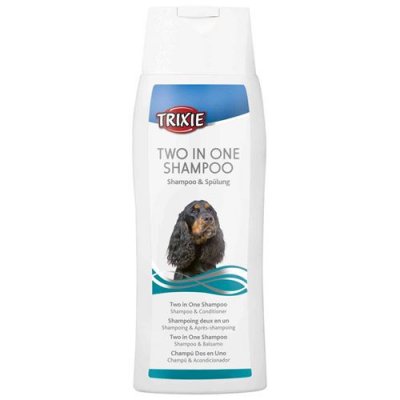 TRIXIE  2&nbsp;en 1&nbsp;shampooing, 250&nbsp;g, Lot de 6