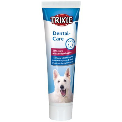 TRIXIE  2545 Dentifrice au go&ucirc;t de viande pour chien 100 g (1 pi&egrave;ce)