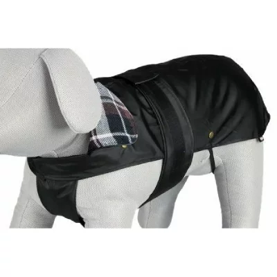 TRIXIE  30500 Manteau Paris pour Chien, XS: 30cm, Noir