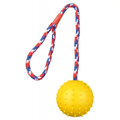 TRIXIE  3308 Ballon sur Corde, Caoutchouc Naturel, &oslash; 7/30 cm (Assorti)