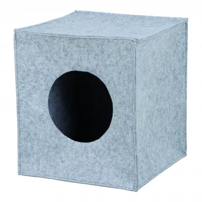 TRIXIE  Abri Douillet Anton pour Chat Gris 33 x 33 x 37 cm