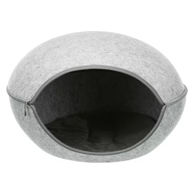 TRIXIE  Abri douillet Luna 40 x 24 x 46 cm - Gris clair - Pour chien