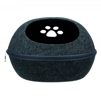 TRIXIE  - Abri liva, feutre 40 &times; 24 &times; 47 cm, anthracite