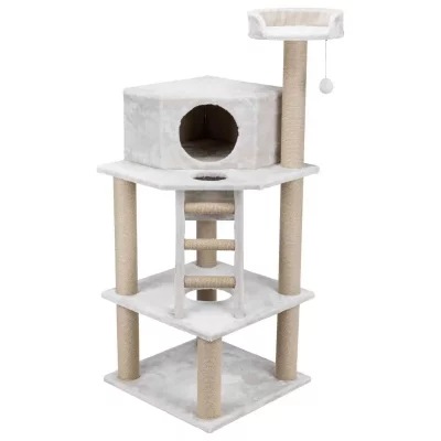 TRIXIE  Arbre &agrave; chat Marlena 151 cm - Gris clair 