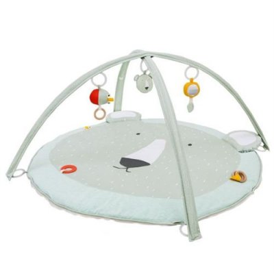 TRIXIE  babygym Mr.Polar Bear 100 cm toile verte 3 pi&egrave;ces