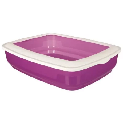 TRIXIE  Bac a litiere Cisco avec rebords - 38x11x50 cm - Pour chat