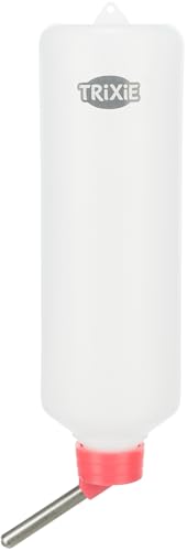TRIXIE  - Biberon avec support m&eacute;tal, en plastique 450 ml