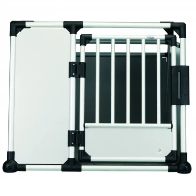 TRIXIE  Bo&icirc;te de transport Alumimium Argent/Gris clair Taille - 94x75x88cm