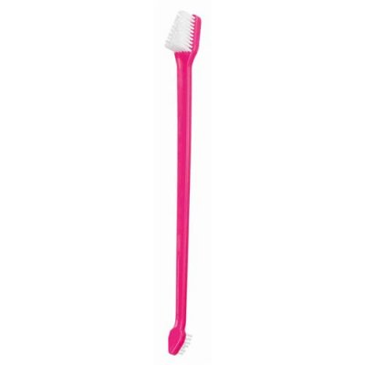 TRIXIE  Brosses &agrave; dents doubles en plastique de 23 cm 4 unit&eacute;s