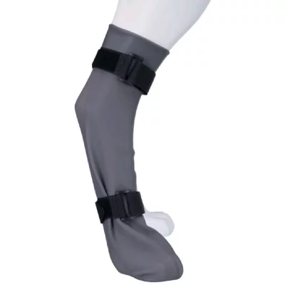 TRIXIE  Chaussette de protection en silicone M : 8 cm/35 cm, gris 19432
