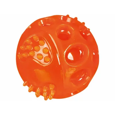 TRIXIE  Clignotant Boule En Caoutchouc Thermoplastique (Tpr) 6,5 Cm