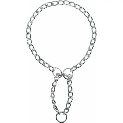 TRIXIE  - Collier d'arr&ecirc;t XL 65 cm/3 mm cha&icirc;ne, Simple Rang. pour Chien