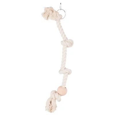 TRIXIE  - Corde &agrave; grimper avec bloc en bois 60 cm/&oslash; 23 mm