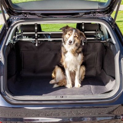 TRIXIE  - Couverture de coffre auto pour chiens 120x150 cm Noir Noir