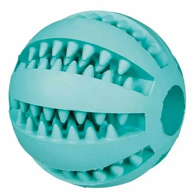 TRIXIE  - Denta fun balle, menthe, en caoutchouc naturel &oslash; 6 cm