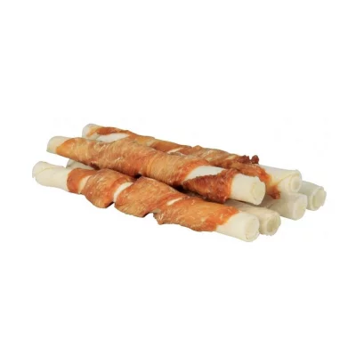 TRIXIE  Denta Fun Chewing Sticks with Chicken, 6 Sticks 70g