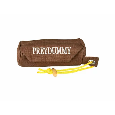 TRIXIE  Dog Activity Canvas Prey Dummy Toy, 12 x 5 cm Diameter, Brown