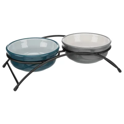 TRIXIE  Eat on Feet Set de mangeoires pour Chiens