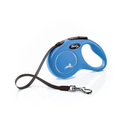 FLEXI Trixie  New Classic Extendable Strap 5 M Bleu S