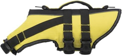 TRIXIE  Gilet de sauvetage - XL: 65 cm - Jaune et noir - Pour chien