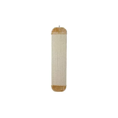 TRIXIE  Griffoir avec Peluche Beige 18 &times; 78 cm XL pour Chat
