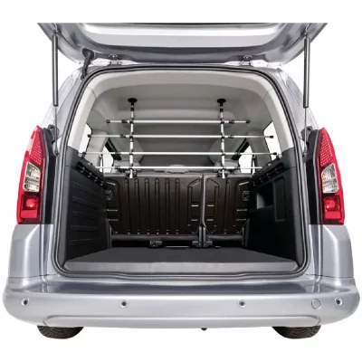 TRIXIE  Grille de protection chiens 105-172cm Aluminium Argent&eacute; et noir