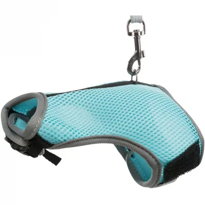 TRIXIE  - Harnais doux avec laisse, lapins nains 25-32 cm, 1,20 m