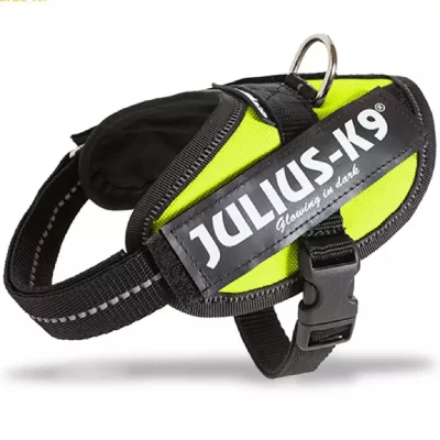 TRIXIE  - Harnais idc&reg;power 2xs/baby 2: 33-45 cm/18 mm, vert fluo