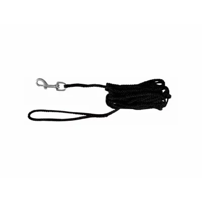 TRIXIE  Longe Laisse &agrave; Pister en Nylon pour Chien 5 m, Noir
