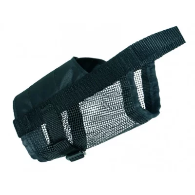 TRIXIE  Museli&egrave;re nylon a&eacute;r&eacute;e L Sangle cou: 26 - 42 cm