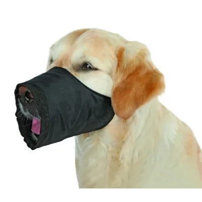 TRIXIE  Museliere polyester M noir pour chien