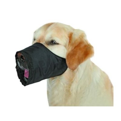 TRIXIE  Museliere polyester S&acute;M noir pour chien