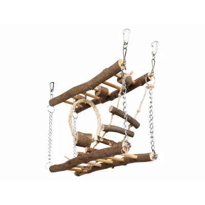 TRIXIE  Natural Living Hanging Bridge 27x17x7 Cm Marron