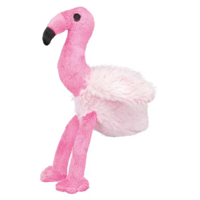 TRIXIE  Peluche Flamant pour Chien Rose 35 cm