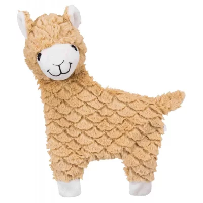 TRIXIE  Peluche Lama pour Chien, Blanc Cass&eacute;, 40cm pour Chien