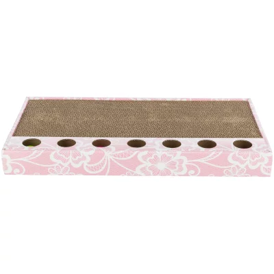 TRIXIE  plaque griffoir - 48 x 25 cm - rose - pour chat