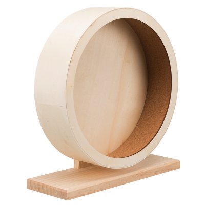 TRIXIE  Roue d'exercice en Bois pour Rongeur 33 cm Diam&egrave;tre 1 Unit&eacute;