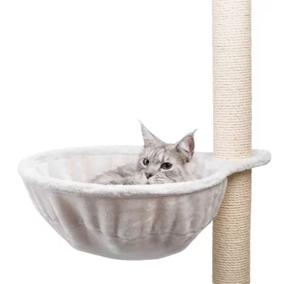 TRIXIE  Sac confort XL pour arbre &agrave; chat - Gris clair - Pour chat