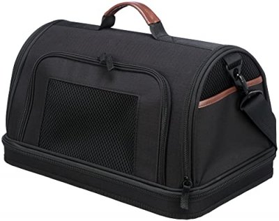 TRIXIE  Sac pour Avion Gate, 28 &times; 25 &times; 45 cm, Noir - 28906