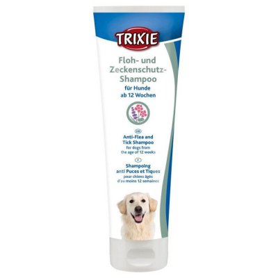 TRIXIE  - Shampoing anti-puces et tiques pour chiens 250 ML