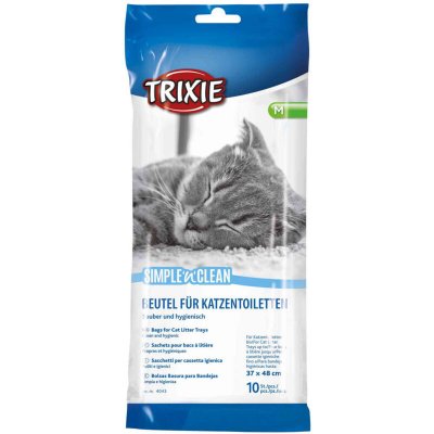 TRIXIE  Simple N Clean Bags For Cat Litter Trays 10 Units Clair M