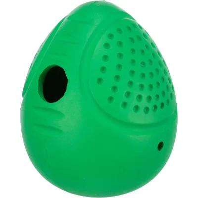 TRIXIE  Snack-Oeuf Culbuto En Caoutchouc Naturel - 8cm - Pour Chien