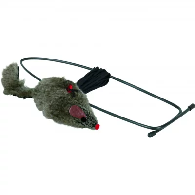 TRIXIE  Souris En Peluche portes pour fen&ecirc;tres, 8&nbsp;cm