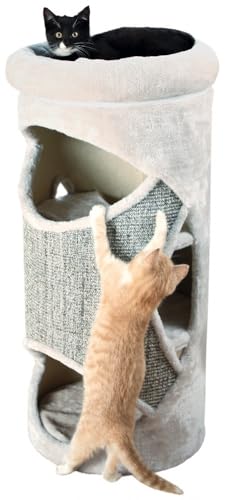 TRIXIE  Tour pour Chat Gracia, 85&nbsp;cm, Gris Clair