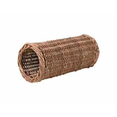 TRIXIE  Tunnel en Osier pour Cochons d'Inde, 33&nbsp;x 15&nbsp;cm