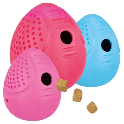 TRIXIE  - uf friandises culbuto, en caoutchouc naturel 10 cm