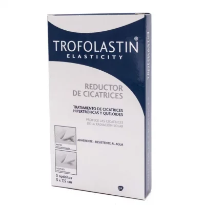 TROFOLASTIN   &Eacute;lasticit&eacute; R&eacute;ducteur de Cicatrices 5 unit&eacute;s